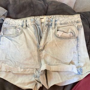 barely worn garage jean shorts